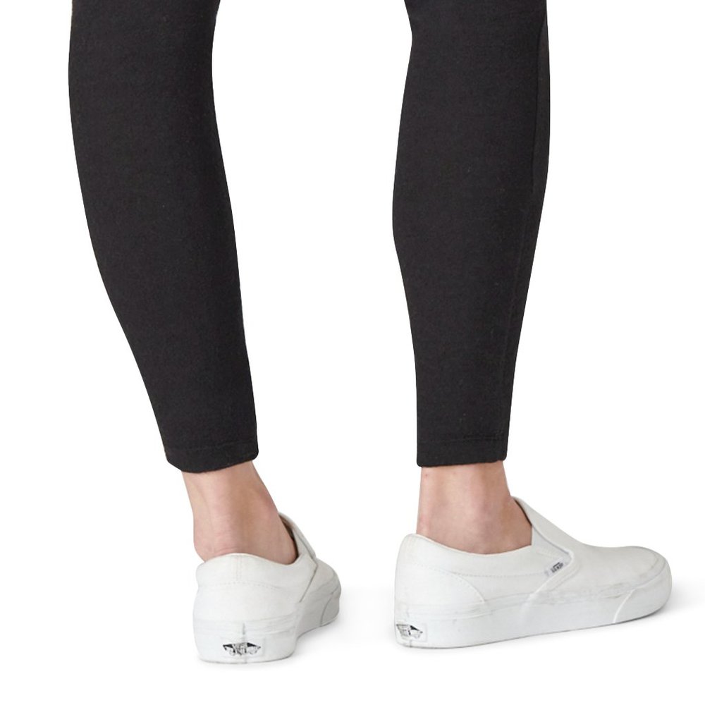 Lucky Brand Cloud Jersey Ribbed Legging - Black - Picture 5 of 7